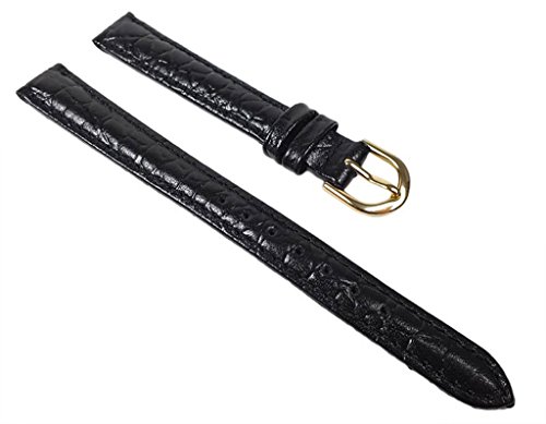 Casio Ersatzband Uhrenarmband Leder Band schwarz 12mm u.a. fr LTP-1094Q LTP-1094 LTP-1095