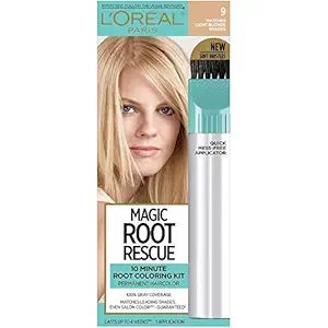 LOreal Paris Root Rescue Coloring Kit, Light Blonde 9