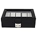 Richpiks Black & White Wooden Watch Box for 10 watches (PI 258) RS.1899.00