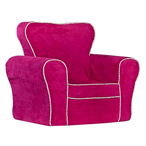 TOP Comfortable & Lightweight Armchair for Children - Removeable Cover, Color:Pink