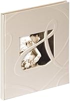 Walther GB-122 G&auml;stebuch "Ti Amo", Format 23 x 25 cm, 144 wei&szlig;e Seiten, mit Bildausschnitt