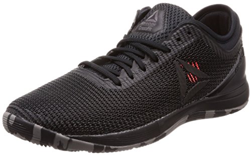 Reebok R Crossfit Nano 8.0, Zapatillas de Entrenamiento para Hombre, Negro (Black/Shark/Atomic Red 0), 42 EU