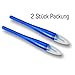 NAILFUN 2 Cuticle Trimmers with V-Shaped Blade - Blue
