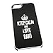 Produktbild Weiß Schutzhülle für iPhone 5/5S 1442 Schwarz Keep Calm und Love Raki