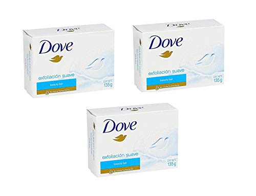 Dove Exfoliacion Suave Beauty Cream Bar 135g (Pack of 3) price