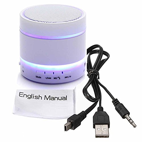 Mini Wireless Bluetooth Lautsprecher Subwoofer Hände Freie Unterstützung TF Karte LED Lautsprecher Bluetooth Audio Receiver , white reviews Mini Wireless Bluetooth Lautsprecher Subwoofer Hände Freie Unterstützung TF Karte LED Lautsprecher Bluetooth Audio Receiver , white