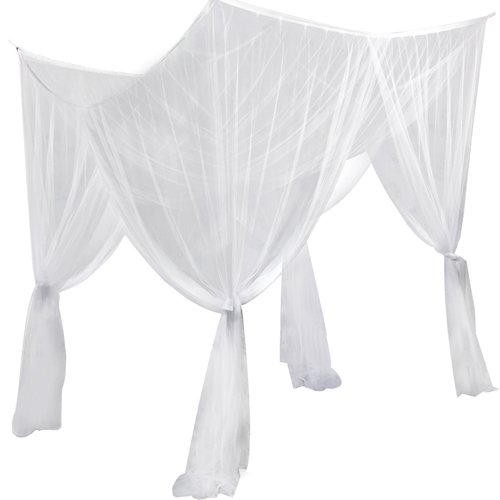 Oramics 108736 Moskitonetz, Stoff, weiß, 10 x 10 x 1 cm - 2