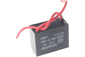 LAMALA CBB61 Condensatore Di Avviamento 450V 1/1.2/1.5/2/3/3.5/4/5/8/10/12/15/16/20UF Condensatore Ventilatore Soffitto Scarico Motore Condensatore Di Marcia Fan Start Capacitor Cbb61