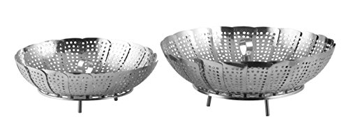 Preisvergleich Produktbild MAAJ® DÜNSTEINSATZ / DÄMPFEINSATZ / GEMÜSEDÄMPFER EDELSTAHL MINI