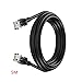 Produktbild OPUSS anti-interference RJ45 CAT5 Ethernet LAN Netzwerk-Kabel, Schwarz, Verlängerungskabel für elektronische Geräte, 5 m