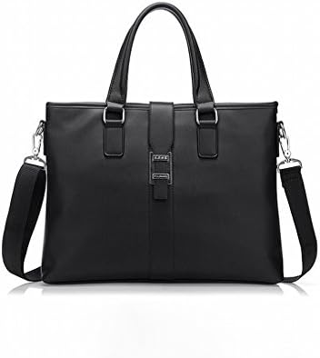 Q package Fashion Men'S Bag Business Handbag Men'S Briefcase Messenger Bag,Black,14 inch