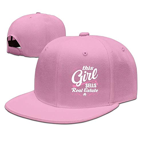 Preisvergleich Produktbild Dieses Mädchen verkauft Immobilien Unisex Snapback Flat Bill Baseballmütze Fashion31