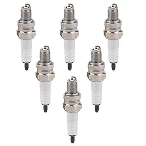Physeed 6 Packs A7TC A7RTC Spark Plug Replacement for Taotao Coolster IceBear ATV Dirt Bike Roketa Baja Pit Bike Scooters ATVs Go-Carts s Dune Buggy Sandrail Moped Roketa