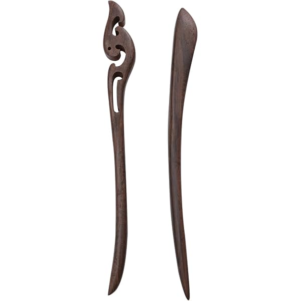 Lurrose Metall-Haarstab Golden – Ca. 14,8 Cm, Mit Lollipop-Design Für Hochsteckfrisuren