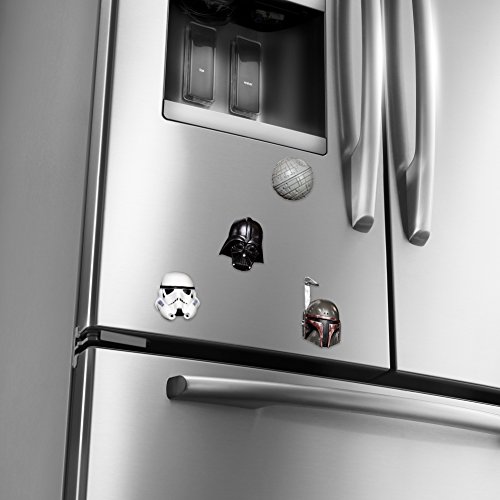 Star Wars Darth Vader/Stormtrooper/Boba Fett/Death Star Kühlschrank Magnete, mehrfarbig, 4 Stück - 2
