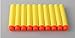Price comparison product image 7.2cm Blue Foam Darts for Nerf N-strike Elite Series Blasters Toy Gun 10 Darts£¨Yellow)