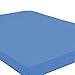 Produktbild Teddy Flausch Spannbetttuch Größe: 100 cm x 200 cm, Farbe: Blau