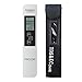 Price comparison product image Digital Water Quality Tester Digital TDS EC Meter with Battery Range at 0-9990 Multifunctional Water Purity Temperature Meter with Leather Bag TEMP PPM Test for Drinking Water Drink Quality Monitoring Swimming Pools Spas Aquarium Hydroponics Water Purifiers and Filters