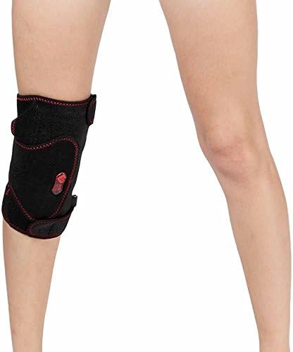 LJHA Knee pads Electric warm knee pads Fuser Electric heating men and ladies knee pads (Black) (all code)