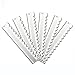 Shoolo 10 Pcs Replacement Hairdressing Hair Shaping, Cutting, Styling Razor Blades