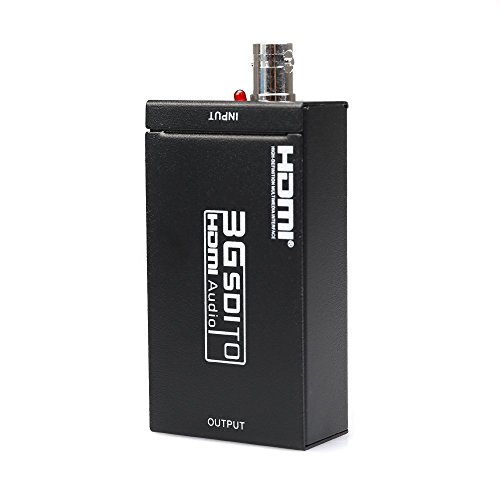 Microware SDI to HDMI Converter Adapter Mini 3G HD Sdi Hdmi Adapter for SD-SDI, HD-SDI and 3G-SDI signals