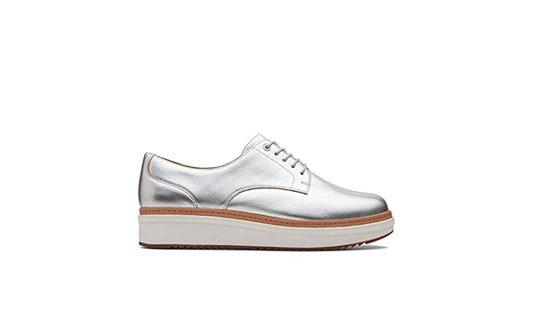 clarks teadale rhea silver