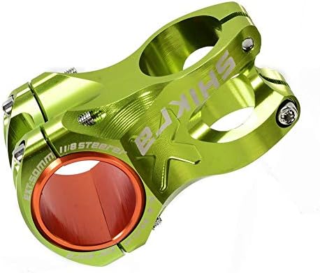 su-luoyu Bicycle Handlebar Stem Bicycle Stem Riser 31.8 * 50MM Mountain Bike Ultra Light Short Handle Riser Bike Handlebar Extender