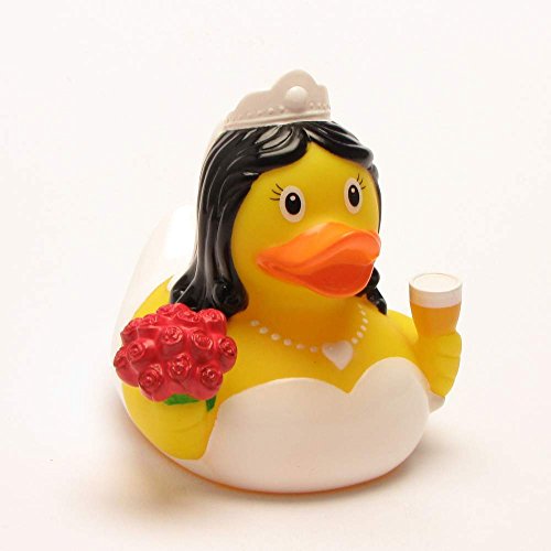 LiLaLu 8,5 cm Braut Ente Spielzeug (Mehrfarbig)