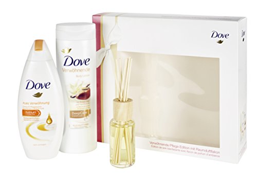 Dove Geschenkset Verwöhnende Pflege Edition mit Raumduftflakon, 1er Pack