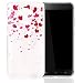 Produktbild ISENPENK Tasche Neu Für ASUS Zenfone 3 Laser ZC551KL(2016) Hülle Silikon Muster Tiere [Rot Herz],ASUS Zenfone 3 Laser ZC551KL(2016) 5,5-Zoll Hülle Silikon Transparent Durchsichtig Case Anti-Scratches wasserdicht Schutzhülle