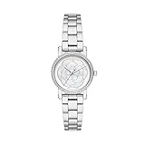 Michael Kors Damen Analog Quarz Smart Watch Armbanduhr mit Edelstahl Armband MK3891