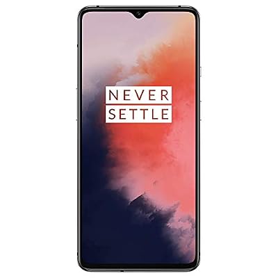 OnePlus 7T - Smartphone Débloqué 4G (Ecran 6,55 pouces - 8Go RAM - 128Go Stockage - Ecran Amoled 90 Hz) Frosted Silver - [Version française]