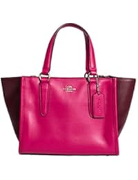 Coach Mujer 38291SVFCW Burdeos/Fucsia Cuero Bolso De Mano
