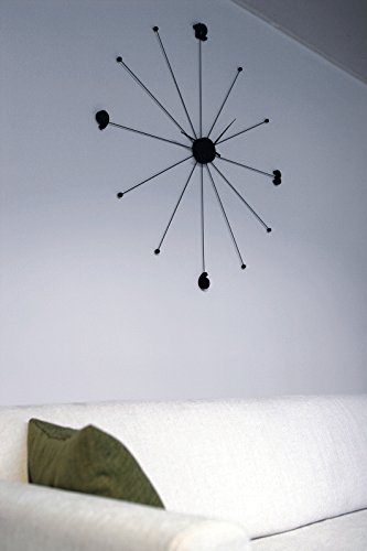 Kare 61805 Wanduhr Like Umbrella, schwarz - 2