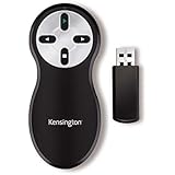 Kensington 2.4 GHz Wireless USB Non Laser Projector for PC and MAC - Black