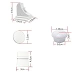 MYTK 20+3 Magic Lock, magnetisches Schrankschloss als Kindersicherung, Montage ohne Bohren und Schrauben - 4