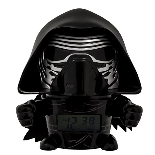 Réveil veilleuse Kylo Ren Star Wars BulbBotz 2021388 avec son caractéristique pour enfant