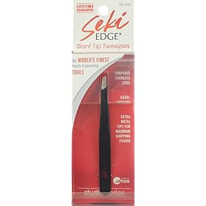 Seki Edge Black Slant Tweezers - Image 2