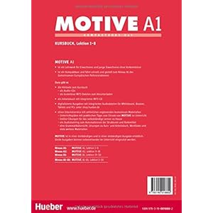 Motive. A1. Kursbuch. Lektion 1-8. Con espansione online. Per le Scuole superiori