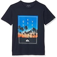 Quiksilver Classic Salina Stars Camiseta, Niños, Azul (Cobalto), XL/16