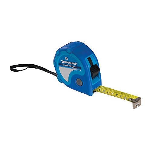 Preisvergleich Produktbild Silverline Rollmaßband ''Measure Mate'', 10m x25mm