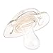 MaddoxStore 1 PC Hot Funny Silicone Infant Baby Pacifier Nipples Dummy Mouth For Lovely Baby Pink