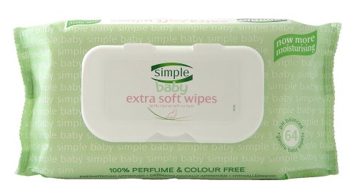 Simple Baby Wipes 64's