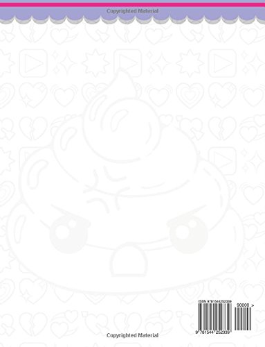 Emoji Coloring Book: Fun Emoji and Animal Designs, Collages and Funny
