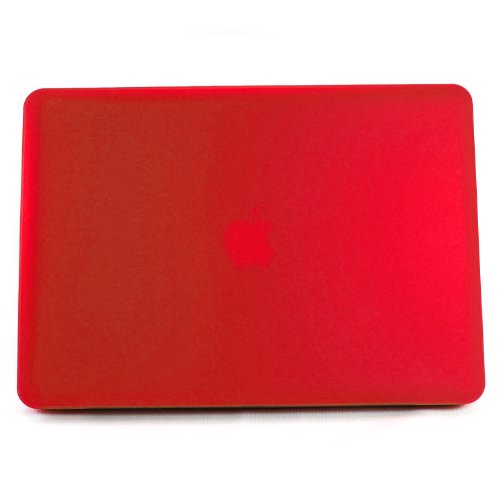 Incutex Notebookhülle für Apple Macbook Pro 13″ Zoll !!!Retina!!!, Hardcase, Schutzcase, Etui, Matt Rot - 5