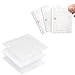 200 Pcs 3-Layer Cosmetic Makeup White Cotton Facial Cleansing Pads Cotton Puff