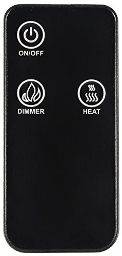 El Fuego Elektrokamin mit täuschend echtem Flammeneffekt B, 1 Stück, Tessin weiß - 4