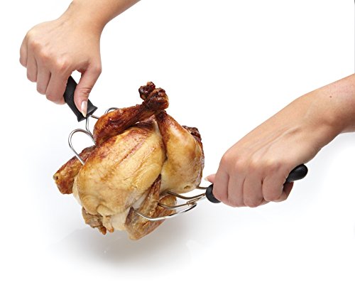 Kitchen Craft Geflügel- und Bratenheber, 2er-Set - 2