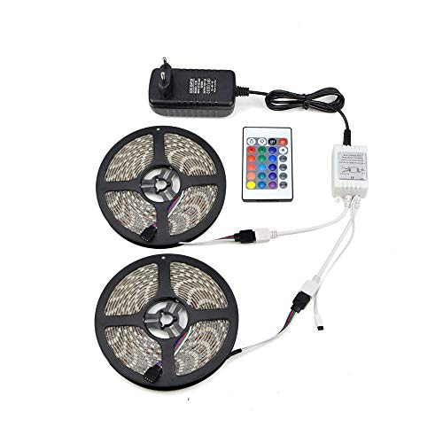 Preisvergleich Produktbild NachtlichtLed Mit Lampe Led-lampe Band + Netzteil + Infrarot Remote Control