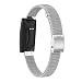 Produktbild AmaSells für Fitbit Inspire/Inspire HR Uhr Intelligent Uhr Smart Watch Mode Ersatz Sport Edelstahl Mesh Uhrenarmband Armband+ Film (Silber)